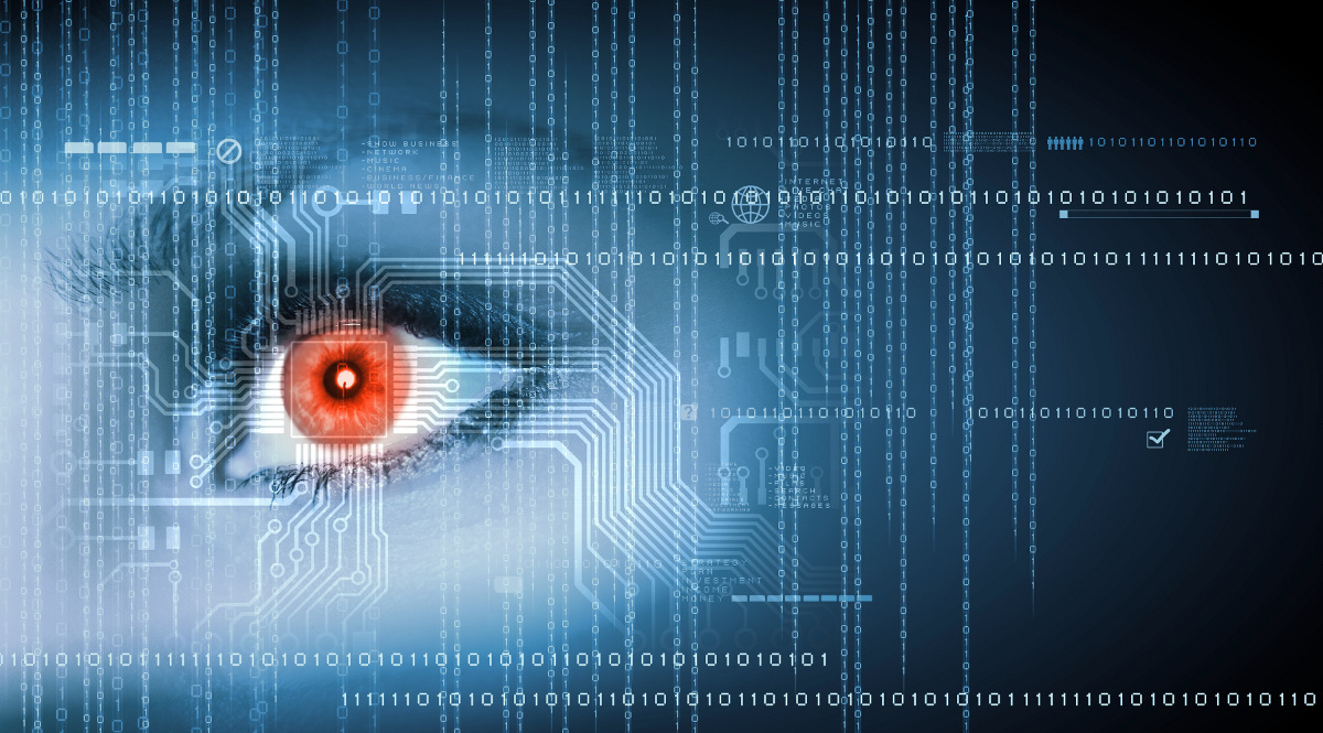 Women's cyber eye watching over data